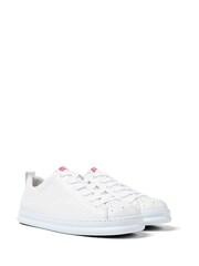Camper Runner Four Full-Grain White Leather Men's Sneakers - Image 2 of 5