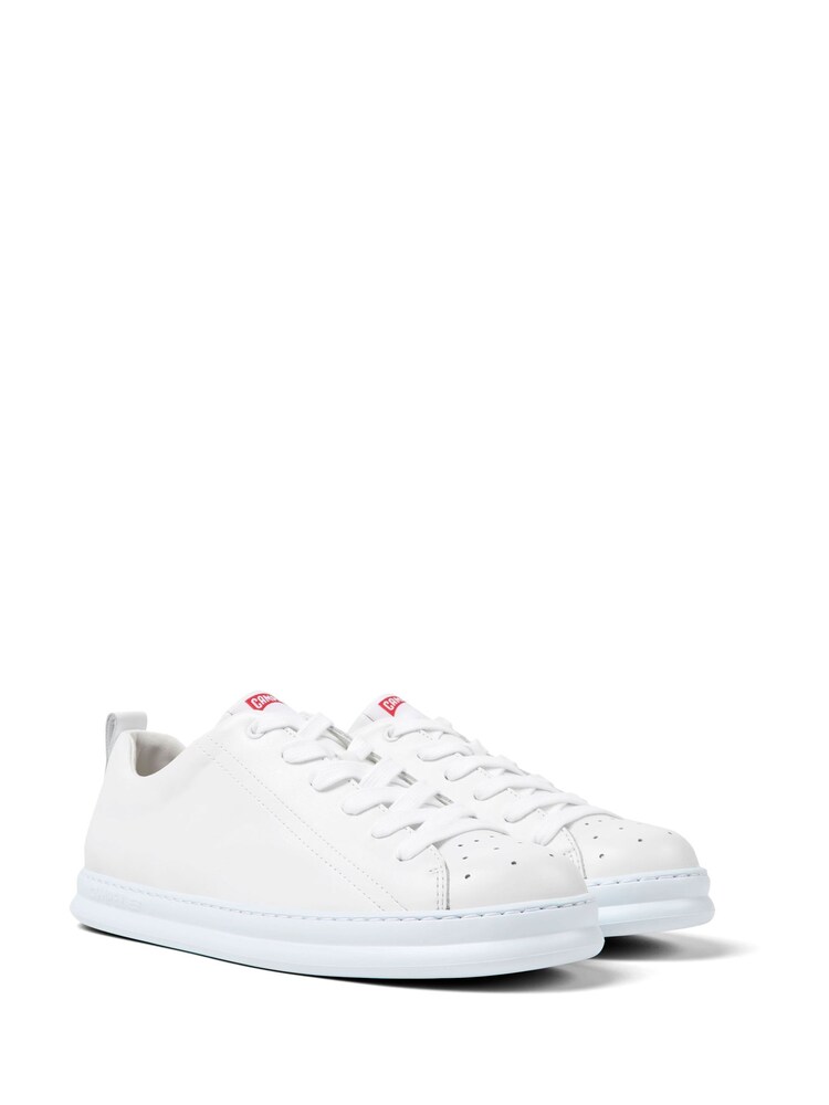 Camper Runner Four Full-Grain White Leather Men's Sneakers - Image 2 of 5