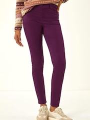 Roman Purple 31'' Denim Stretch Legging - Image 4 of 5