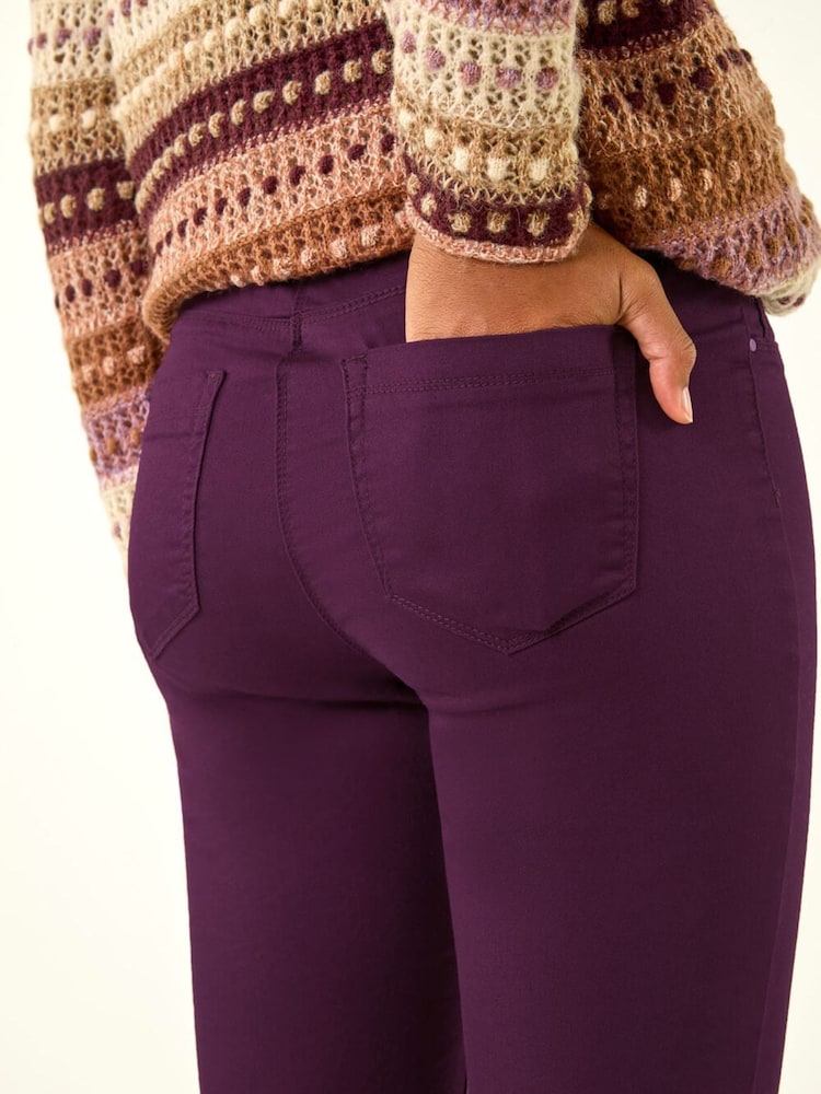 Roman Purple 31'' Denim Stretch Legging - Image 5 of 5
