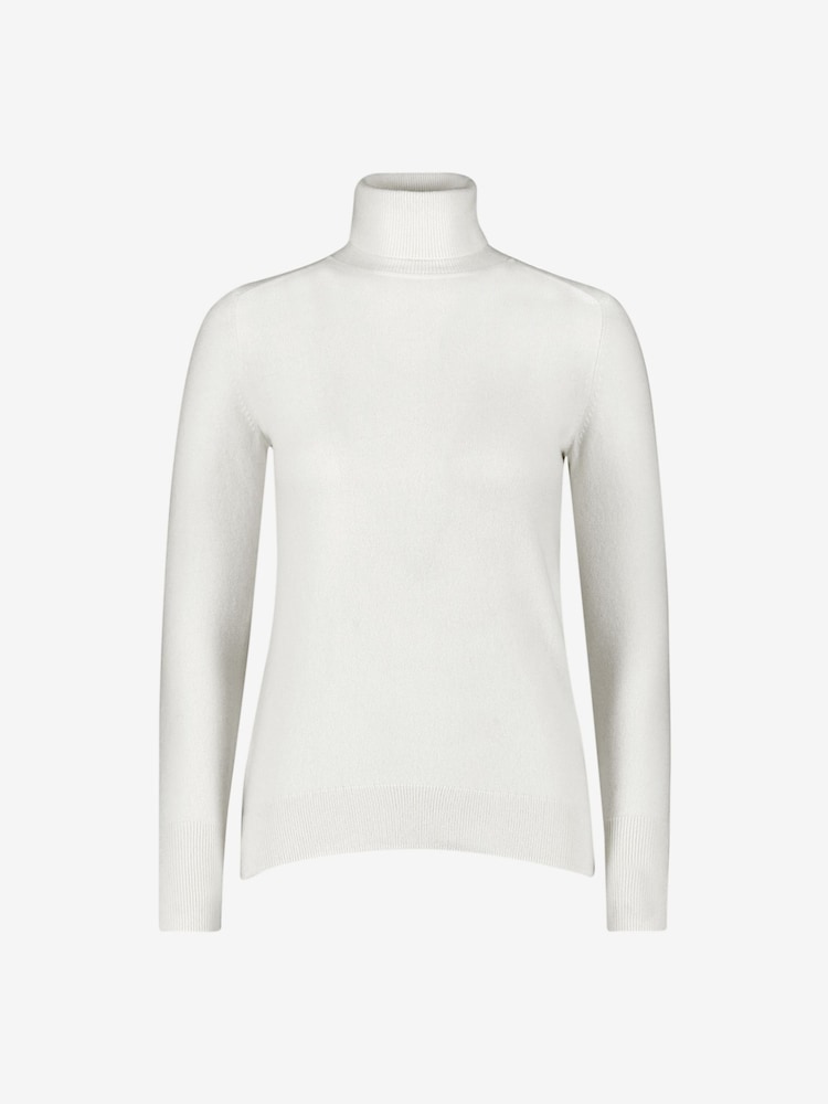 Pure Cashmere Roll Neck Long Sleeve Jumper - Image 7 of 7 Pure Cashmere Roll Neck Long Sleeve Jumper - Image 7 of 7
