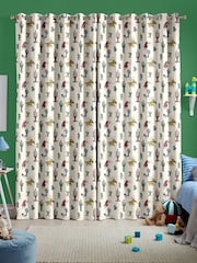 Cath Kidston Cream Kids Cowboy Made To Measure 100% Cotton Curtains - Image 2 of 9