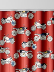 Cath Kidston Red Kids Motorbikes Made To Measure 100% Cotton Curtains - Image 8 of 9