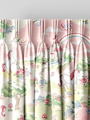 Cath Kidston Pink Kids Magical Scenic Made To Measure 100% Cotton Curtains - Image 5 of 9