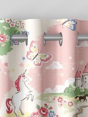 Cath Kidston Pink Kids Magical Scenic Made To Measure 100% Cotton Curtains - Image 7 of 9