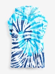 Blue Tie Dye Towelling Cover-Up (3-16yrs) - Image 3 of 4