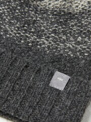 FatFace Grey Jason Colourblock Hat - Image 2 of 2