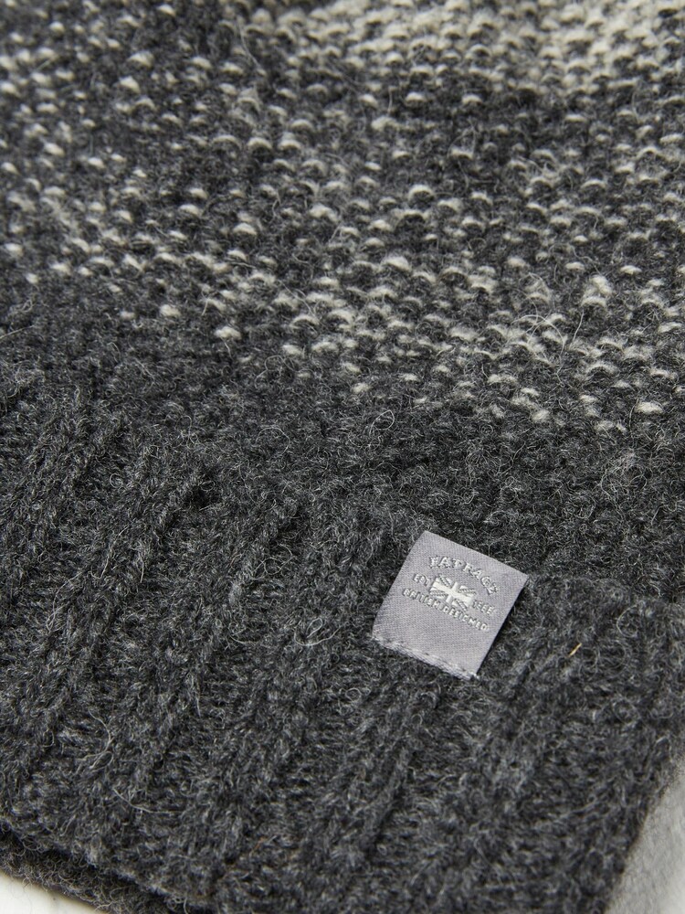 FatFace Grey Jason Colourblock Hat - Image 2 of 2