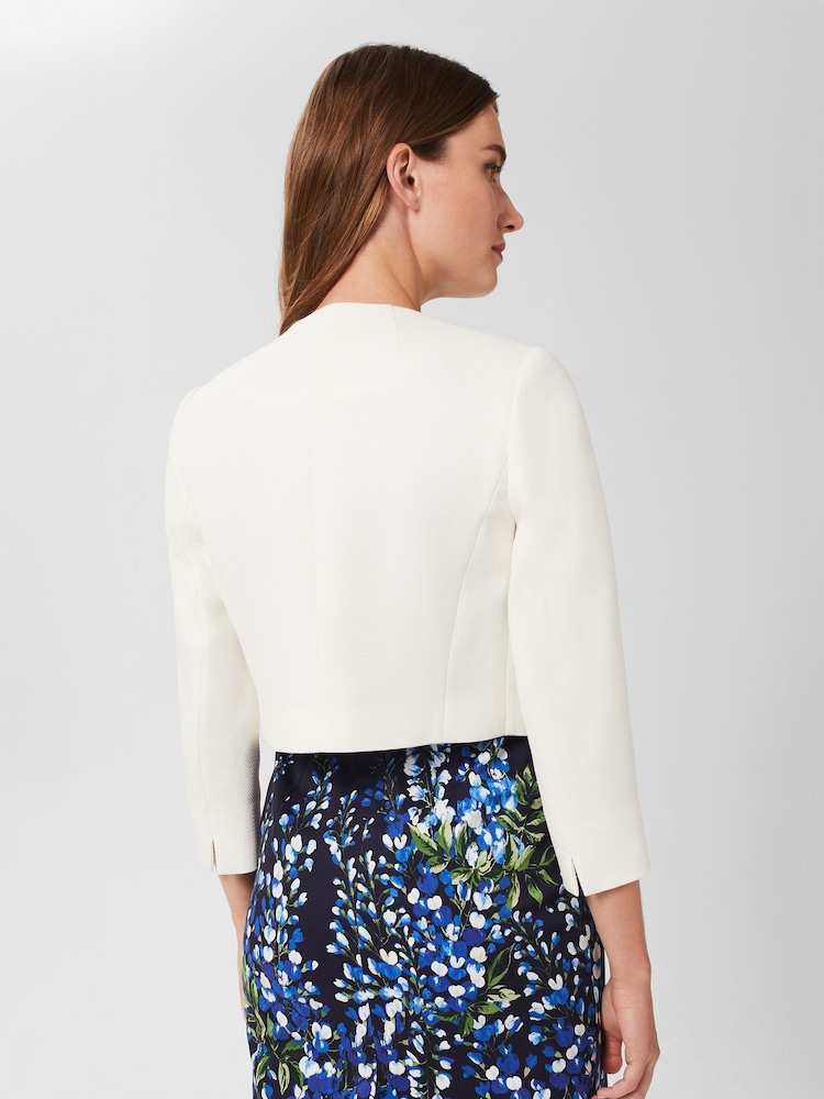 Hobbs White/Cream Elize Jacket - Image 2 of 4