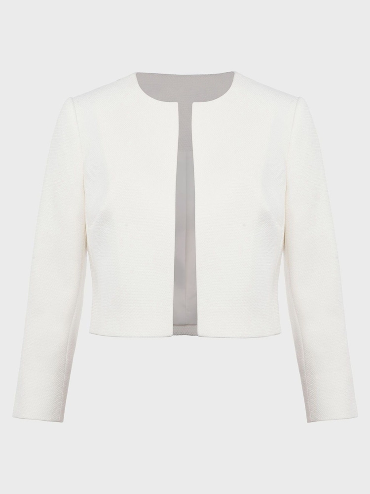 Hobbs White/Cream Elize Jacket - Image 4 of 4