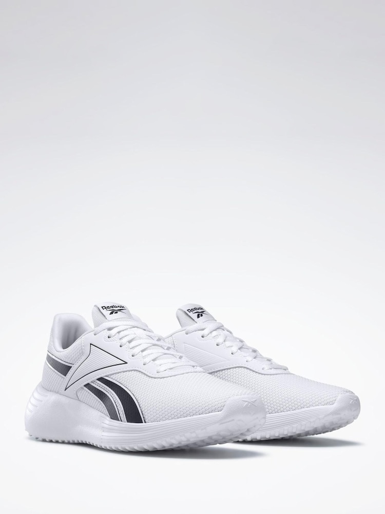 Reebok Lite 3 White Trainers - Image 2 of 5 Reebok Lite 3 White Trainers - Image 2 of 5
