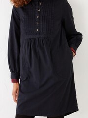 FatFace Liss Denim Black Dress - Image 1 of 4