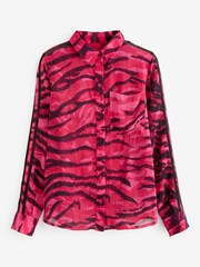 Pink Leopard Myleene Klass Long Sleeve Shirt - Image 5 of 5