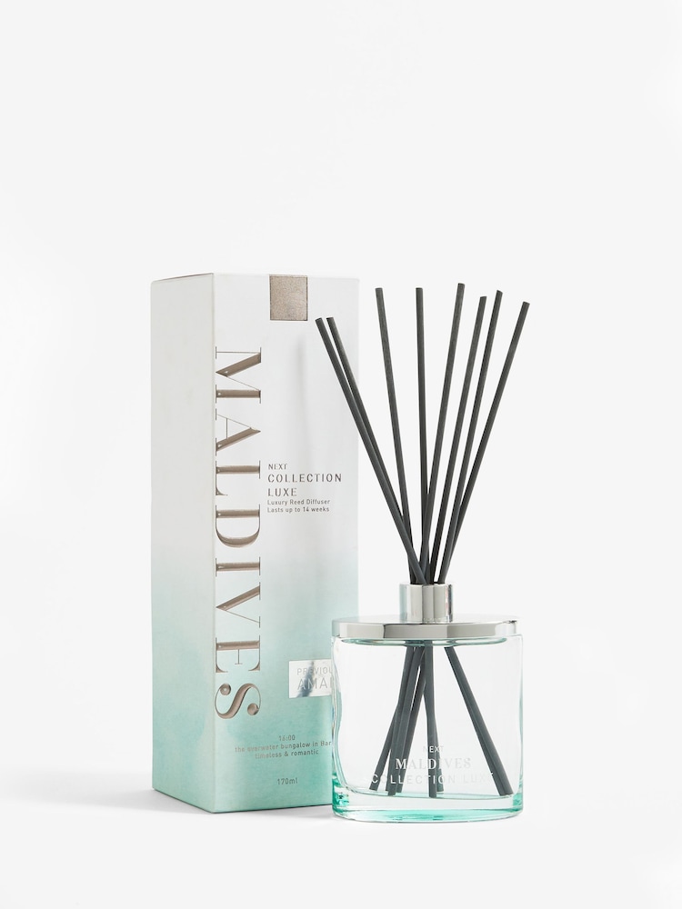 Collection Luxe Maldives Waterlily and Musk 170ml Fragranced Reed Diffuser - Image 4 of 4