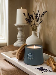 Blue Country Luxe Twilight Spa Lavender and Cardamom Single Wick Scented Candle - Image 1 of 5