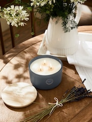 Blue Country Luxe Twilight Spa Lavender and Cardamom 3 Wick Scented Candle - Image 1 of 5