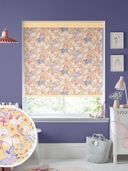 Cath Kidston Yellow Kids Unicorn Made To Measure Roller Blinds - Image 1 of 6