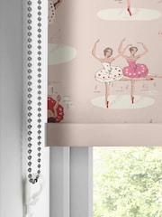 Cath Kidston Pink Kids Ballerinas Made To Measure Roller Blinds - Image 4 of 6