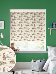 Cath Kidston Multi Kids Dino Made To Measure Roller Blinds - Image 1 of 6