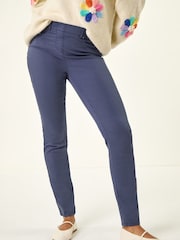 Roman Blue 31'' Denim Stretch Legging - Image 4 of 5
