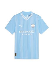 Puma ženska Manchester City dom; začetna stran Replica 23/23 Football srajce Womens - Slika 7 iz 8