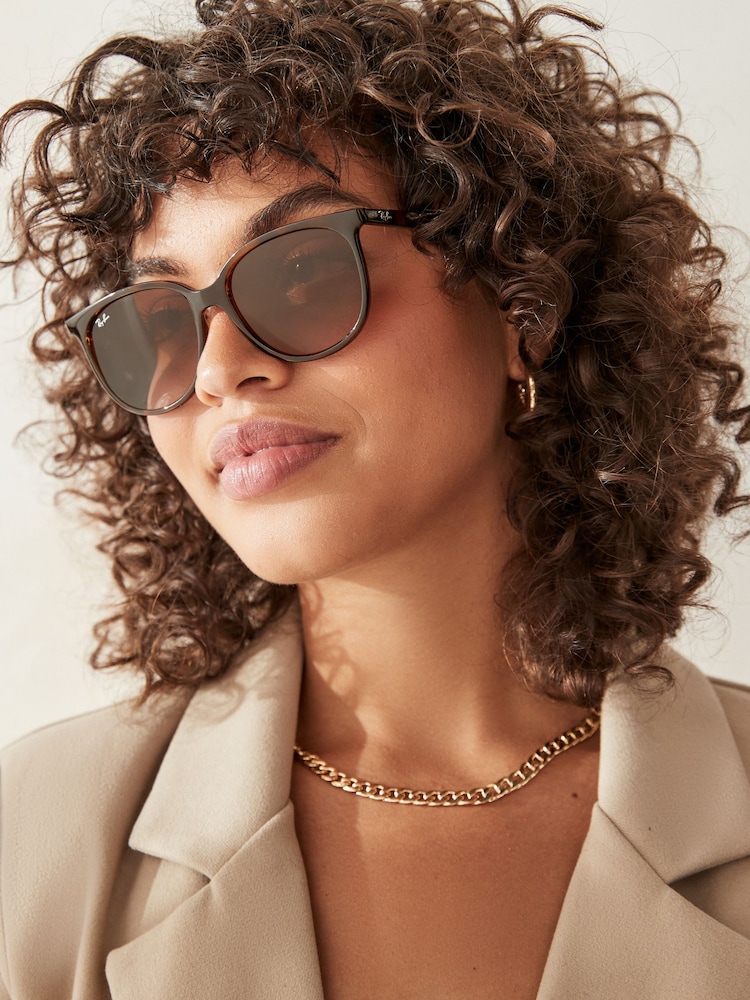 Ray-Ban Brown Sunglasses - Image 1 of 14