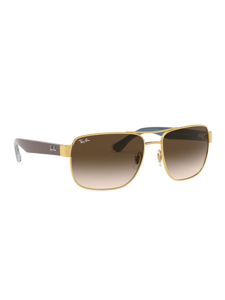 Ray-Ban Gold RB3530 Sunglasses - Image 1 of 12