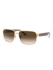 Ray-Ban Gold RB3530 Sunglasses - Image 3 of 12