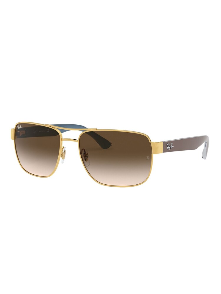 Ray-Ban Gold RB3530 Sunglasses - Image 3 of 12