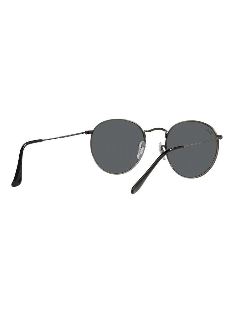 Ray-Ban Small Round Metal Sunglasses - Image 11 of 12