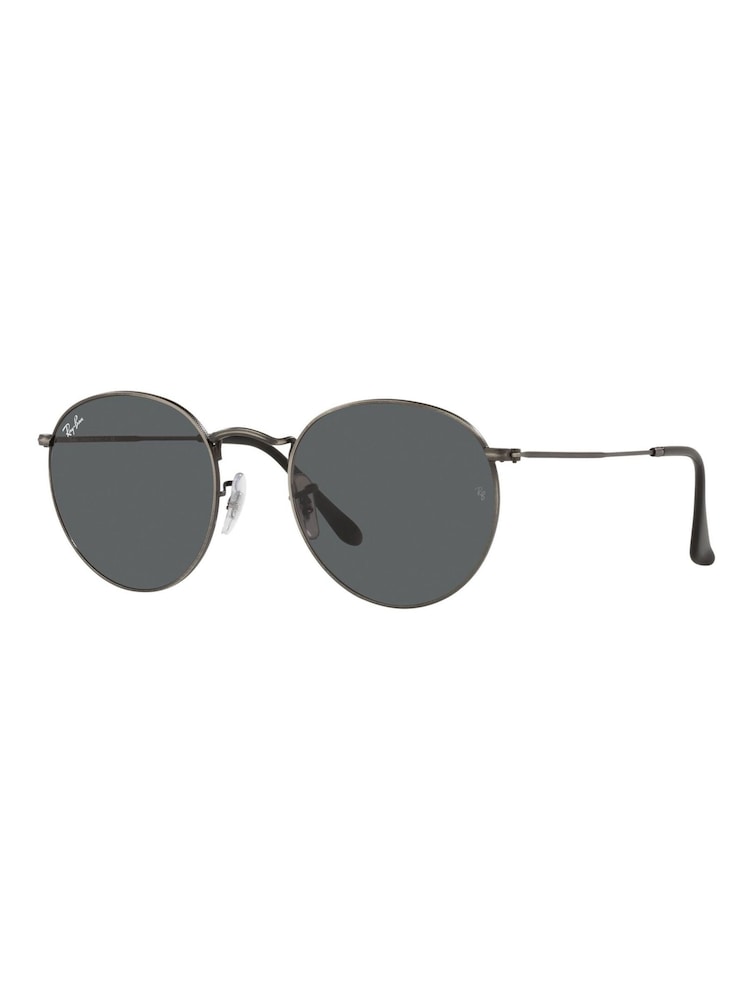 Ray-Ban Small Round Metal Sunglasses - Image 3 of 12