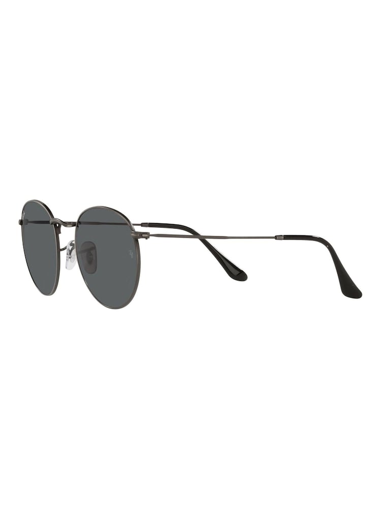 Ray-Ban Small Round Metal Sunglasses - Image 5 of 12