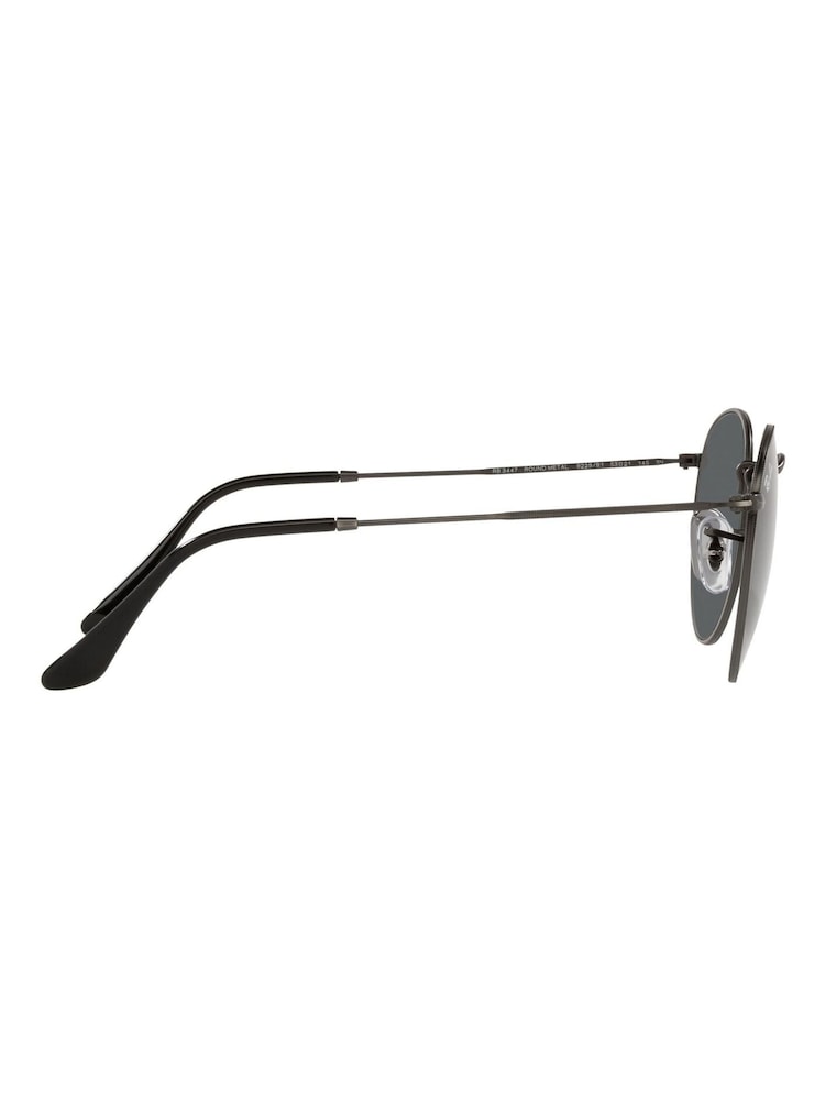 Ray-Ban Small Round Metal Sunglasses - Image 7 of 12