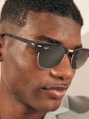 Mattblau - Ray-Ban New Kleine Wayfarer-Sonnenbrille - Bild 14 von 14