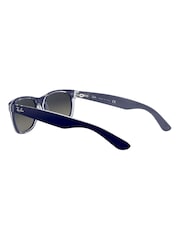 Mattblau - Ray-Ban New Kleine Wayfarer-Sonnenbrille - Bild 8 von 14
