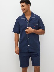 Polo Ralph Lauren Short Sleeve Logo Pyjama Set - Image 1 of 9
