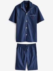 Polo Ralph Lauren Short Sleeve Logo Pyjama Set - Image 6 of 9