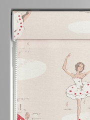 Cath Kidston Pink Kids Ballerinas Made To Measure Roman 100% Cotton Blind - Image 3 of 6