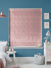 Cath Kidston Pink Kids Petal Flower Ditsy Made To Measure Roman 100% Cotton Blind - Image 5 of 6