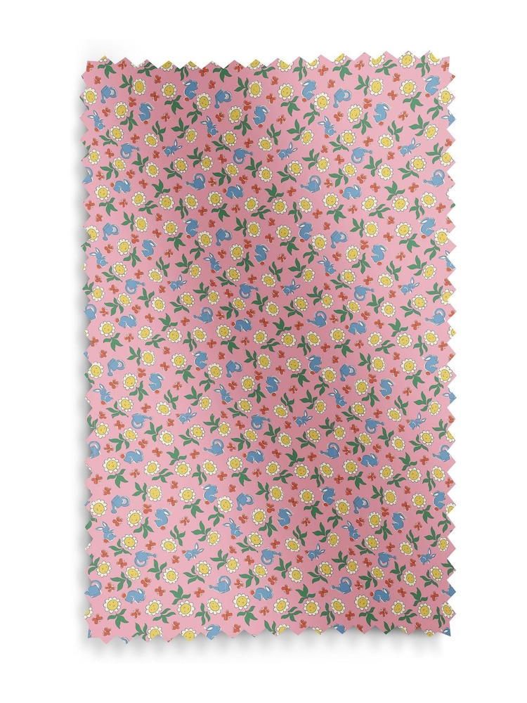 Cath Kidston Pink Kids Petal Flower Ditsy Made To Measure Roman 100% Cotton Blind - Image 6 of 6