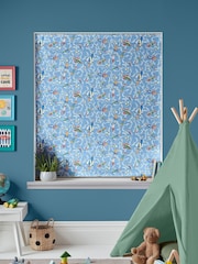 Cath Kidston Blue Kids Rocket Made To Measure Roman 100% Cotton Blind - Image 5 of 6