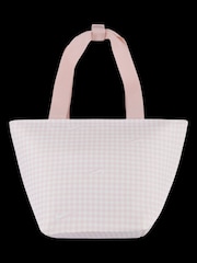 Nike Pink Gingham Kids Lunch Bag and Picnic Blanket - Image 2 of 3