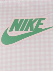 Nike Pink Gingham Kids Lunch Bag and Picnic Blanket - Image 3 of 3