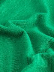 Jasně zelená - Prémiový svetr s rolákem ze 100% merino vlny - Obrázek 7 z 8
