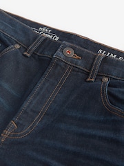 Blue Deep Slim Fit Authentic Stretch Denim Jeans - Image 10 of 13