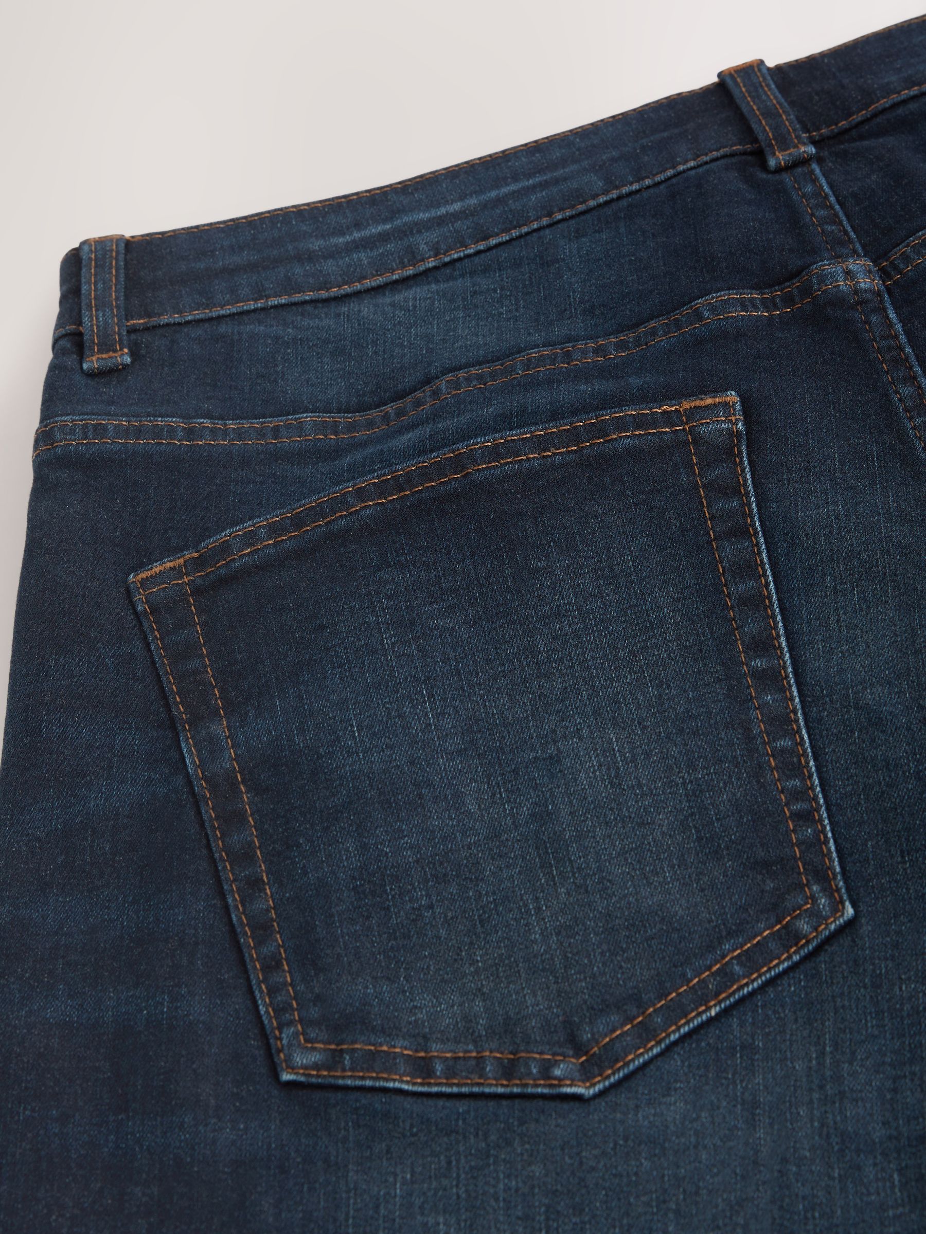 Next Blue Tint Cotton Slim Fit Mens Jeans
