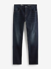 Blue Deep Straight Fit Authentic Stretch Denim Jeans - Image 1 of 12