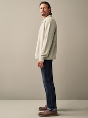 Blue Deep Straight Fit Authentic Stretch Denim Jeans - Image 6 of 12
