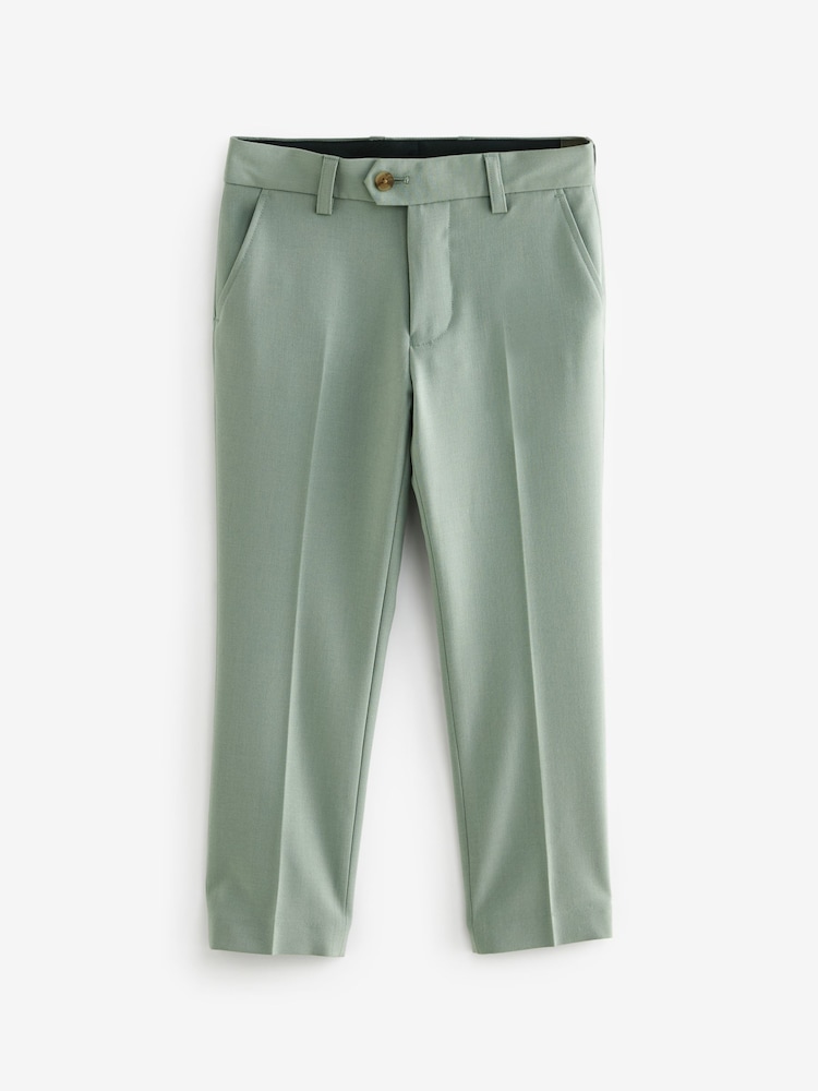 Sage Green Suit: Trousers (12mths-16yrs) - Image 1 of 3