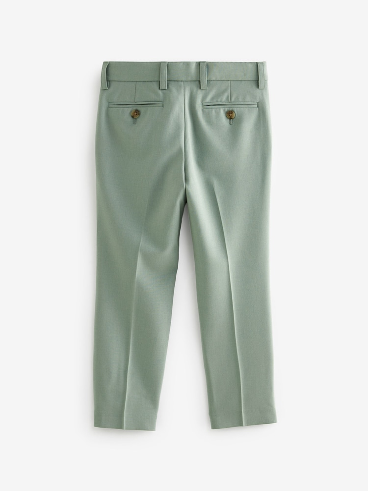 Sage Green Suit: Trousers (12mths-16yrs) - Image 2 of 3 Sage Green Suit: Trousers (12mths-16yrs) - Image 2 of 3
